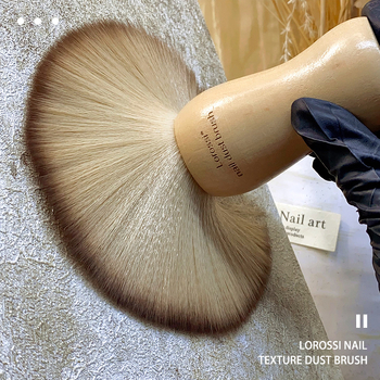 Βούρτσα σκόνης νυχιών Hair Jazz – αφράτες μαλακές τρίχες, προεπεξεργασία σε ρωσικό στυλ, εργαλείο για σαλόνι νυχιών
