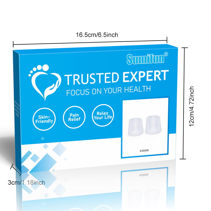 Sumifun silikono piršto apsauga kojos K30008 – medžiaga: silikonas, modelis: K30008, dalis: koja, garantija: 3 mėnesiai