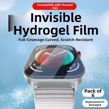 Huawei Watch Fit3 Защитен филм за предния екран, хидрогел филм, анти отпечатъци
