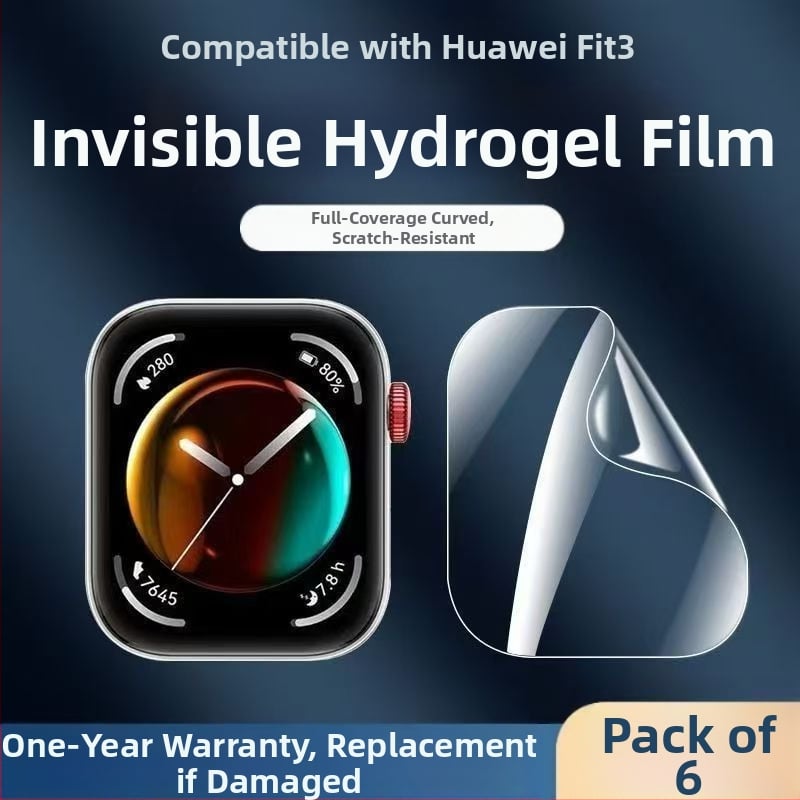 Huawei Watch Fit3 Protecție ecran frontal, folie hidrogel, anti-amprentare