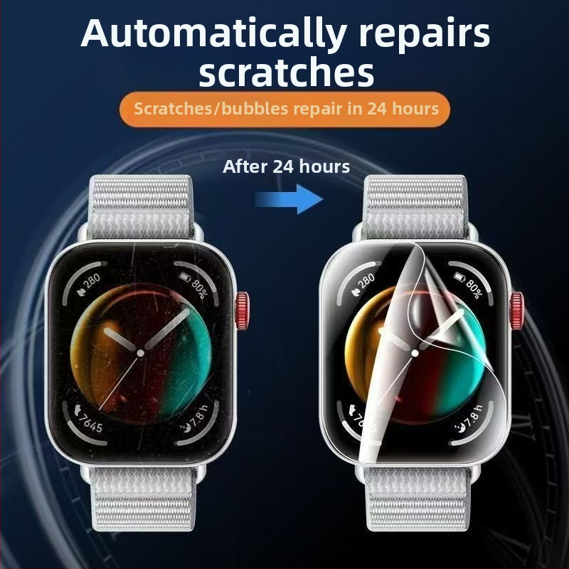 Huawei Watch Fit3 Ochranná fólia na predný displej, hydrogelový film, proti otlačkom prstov