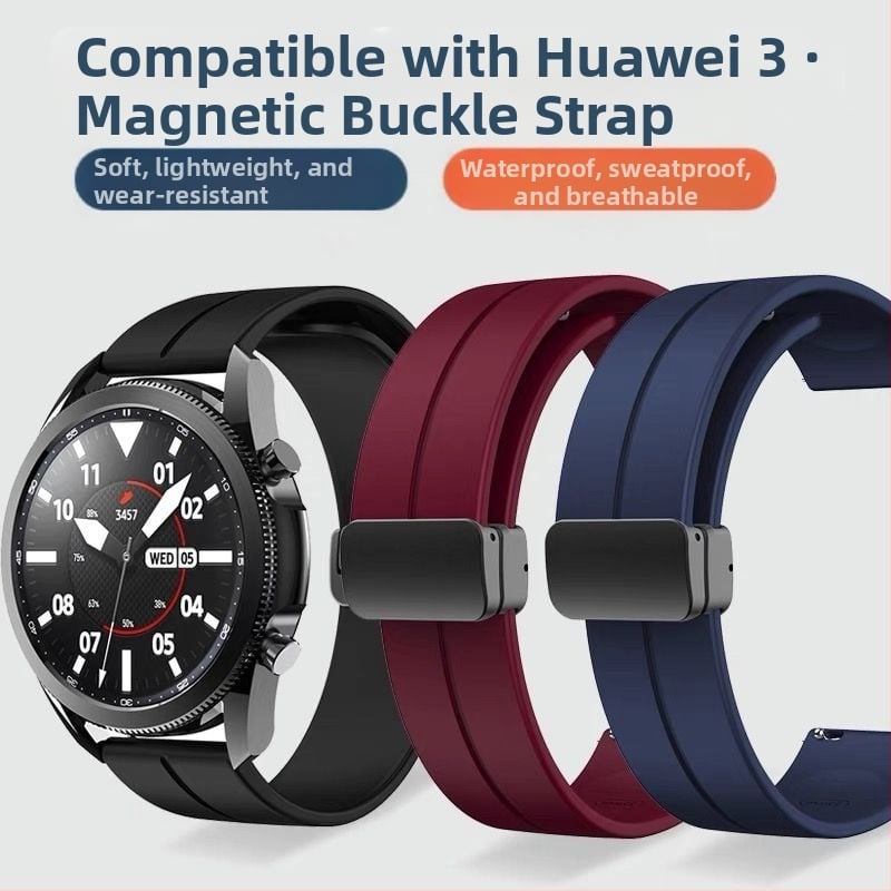 Samsung išmaniojo laikrodžio dirželis – silikoninis, sulankstoma sagtis, 2024 m. leidimas