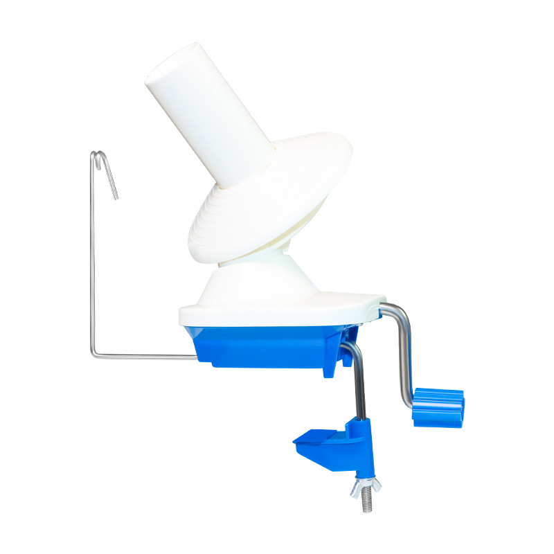 Diegu ruļļošanas iekārta - ar roku vadāma, kompakta mājas lietošanai, vilnas diegiem