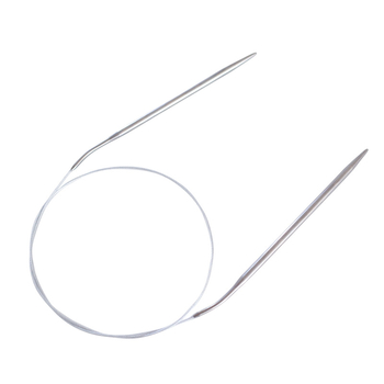 Κυκλική βελόνα πλεξίματος από ανοξείδωτο χάλυβα για χειροποίητο πλέξιμο πουλόβερ, μάρκα Manzige, βάρος 0,05 кг