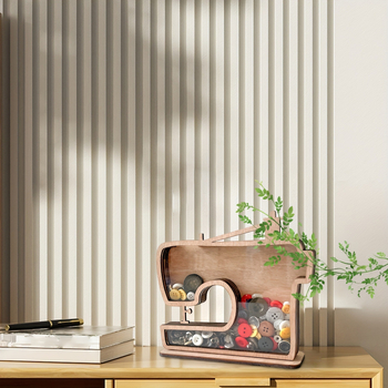 Ξύλινο κουτί αποθήκευσης κουμπιών – μοντέρνος μινιμαλιστικός σχεδιασμός για οικία και γραφείο