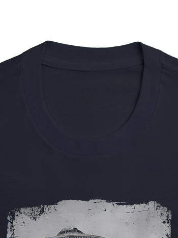 Ανδρικό T-shirt με λαιμό στρογγυλό, κοντά μανίκια, χαλαρή γραμμή, μοτίβο σε πλέγμα, 96%+ βαμβάκι