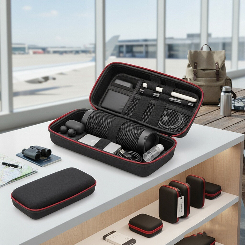 EVA iepakojuma kastīte ar vilkšanas stieni, ūdensizturīga, kompozit materiāls, UV druka, slodze 11