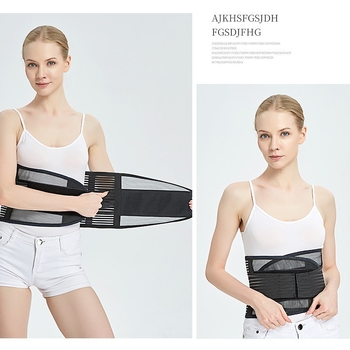 Ζώνη προστασίας της μέσης, πολυεστερικό ύφασμα, για ενήλικες, κατάλληλη για τρέξιμο και γυμναστική