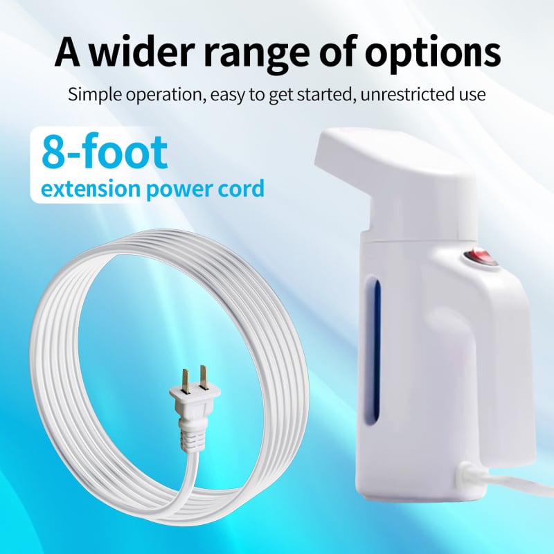 Συσκευή ατμού για ρούχα, μηχανική λειτουργία, 700W, 111-240V AC, χωρητικότητα κάτω από 0,8 L