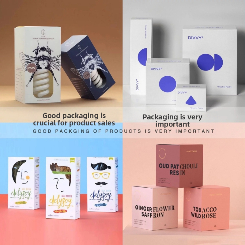 Подаръчна кутия — персонализируема, офсетово печатане, сгъваща тава, печатано лого, хартия/картон