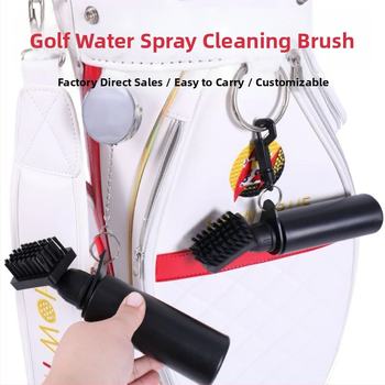 LSG βούρτσα καθαρισμού γκολφ με πλαστικό και μικροΐνες, δυνατότητα προσαρμογής λογότυπου