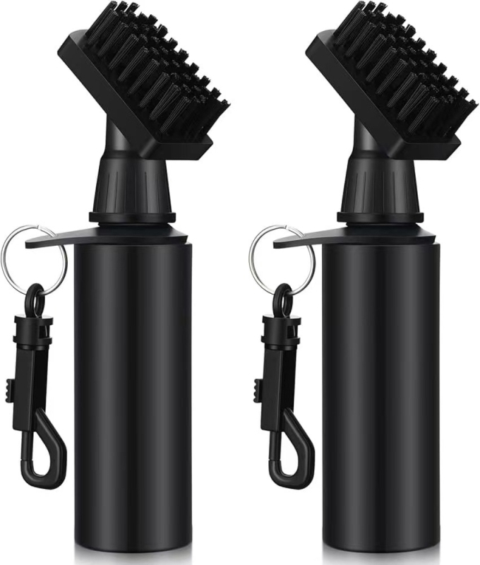 LSG golfų valymo šepetys su plastiku ir mikropluoštu, logotipo pritaikymas galimas