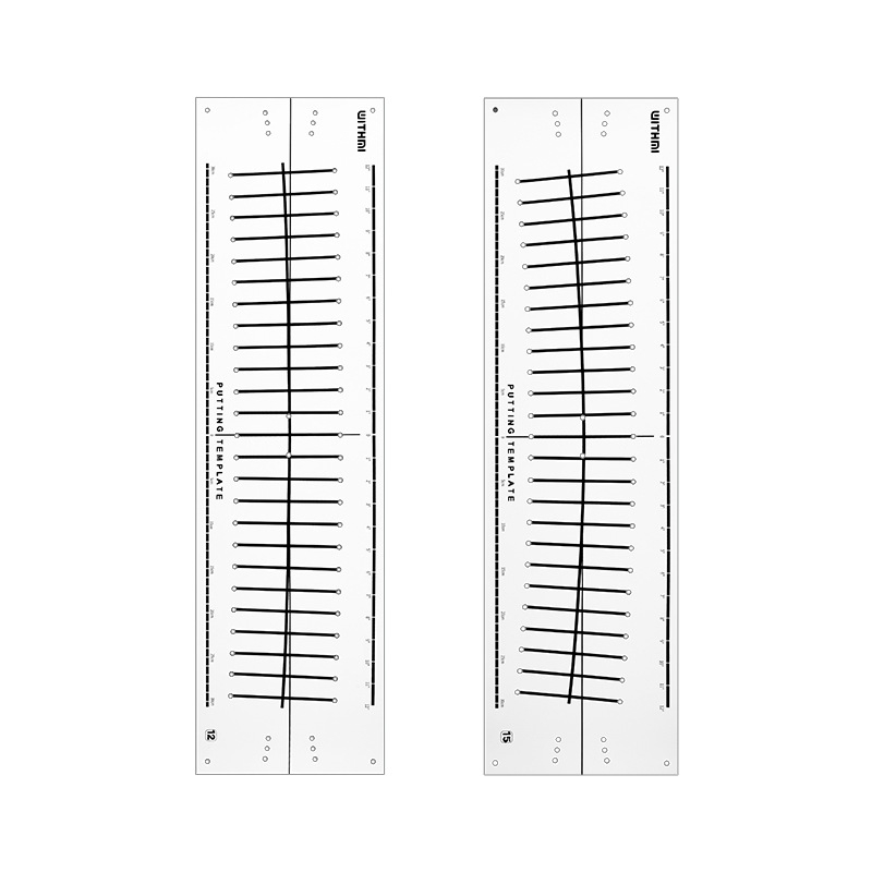 WITHMI Golfo Trajektorių Popieriaus Puttavimo Treniruoklis Kilimėlis – PVC, Golfo Priedai, Licencijuota Privata Žymė