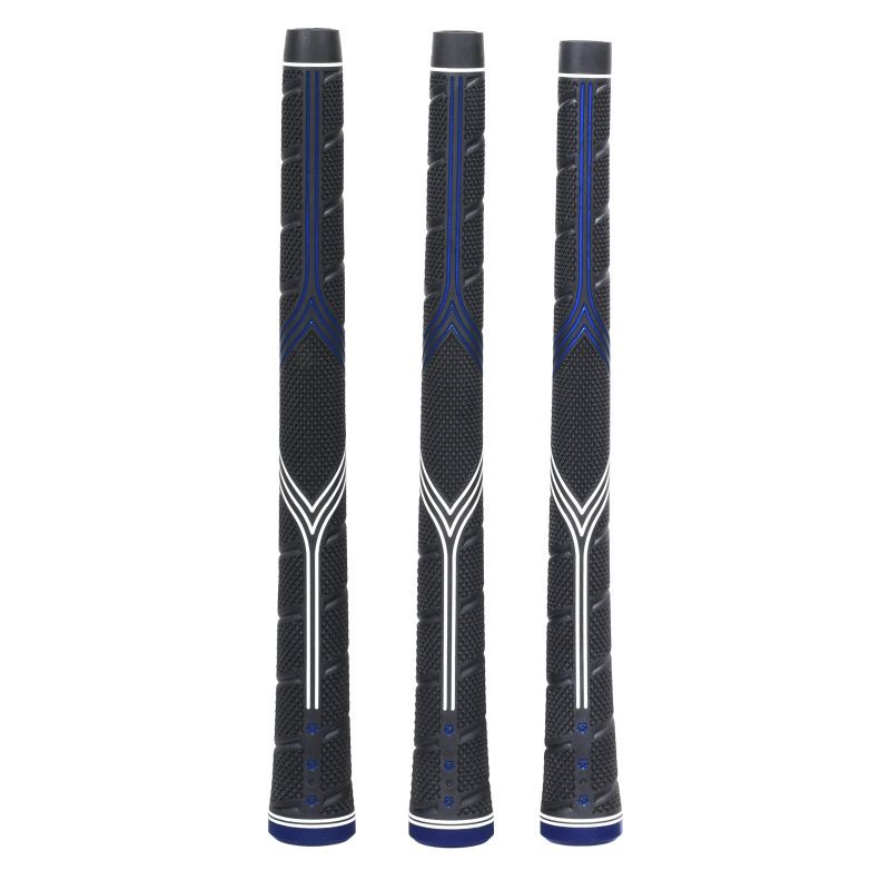 Golfo klubo rankenos – unisex, iš gumos, neslystančios, keičiamos, KI54, 10 vnt (KI54, Guma, Unisex, Neslystančios)