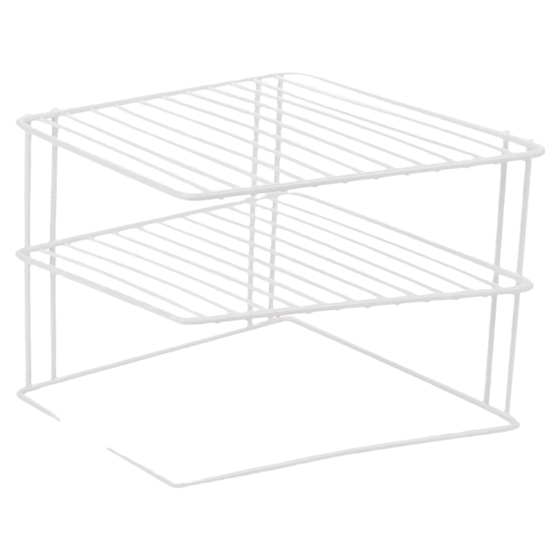Hanxi τρί-επίπεδο ράφι αποστράγγισης κουζίνας από σίδηρο-σύρμα, μετακινείται, χωρίς εγκατάσταση, σύγχρονο μινιμαλιστικό στυλ