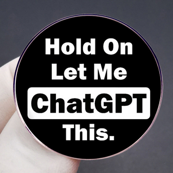 AI Καρτούν Μπρούζ Μπρόουζ Πιν Μπάντζ – Αλουμίνο, Ηλεκτροπλατίωση, Unisex, Παραμετροποιήσιμο