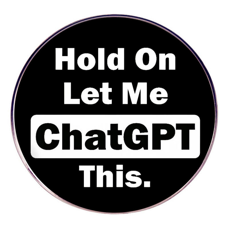 AI Karikatūrų segė – lydinys, elektroplakavimas, unisex, pritaikomas