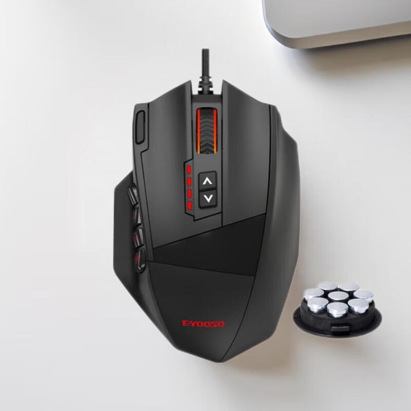 Optički žični miš s 9 tipki, USB sučelje, DPI 5 razina