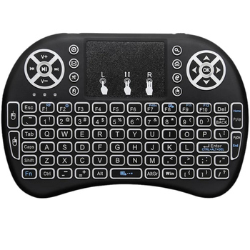 I8 Vezeték nélküli billentyűzet és egér, USB interfész, 2.4G vezeték nélküli, 10 m hatótáv