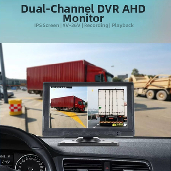 Κάμερα οδήγησης αυτοκινήτου με παρακολούθηση νεκρών γωνιών, 1080P βίντεο, 170° ευρυγώνιο, 12MP φωτογραφίες, φακός F2.0, εγγραφή μπροστά και πίσω