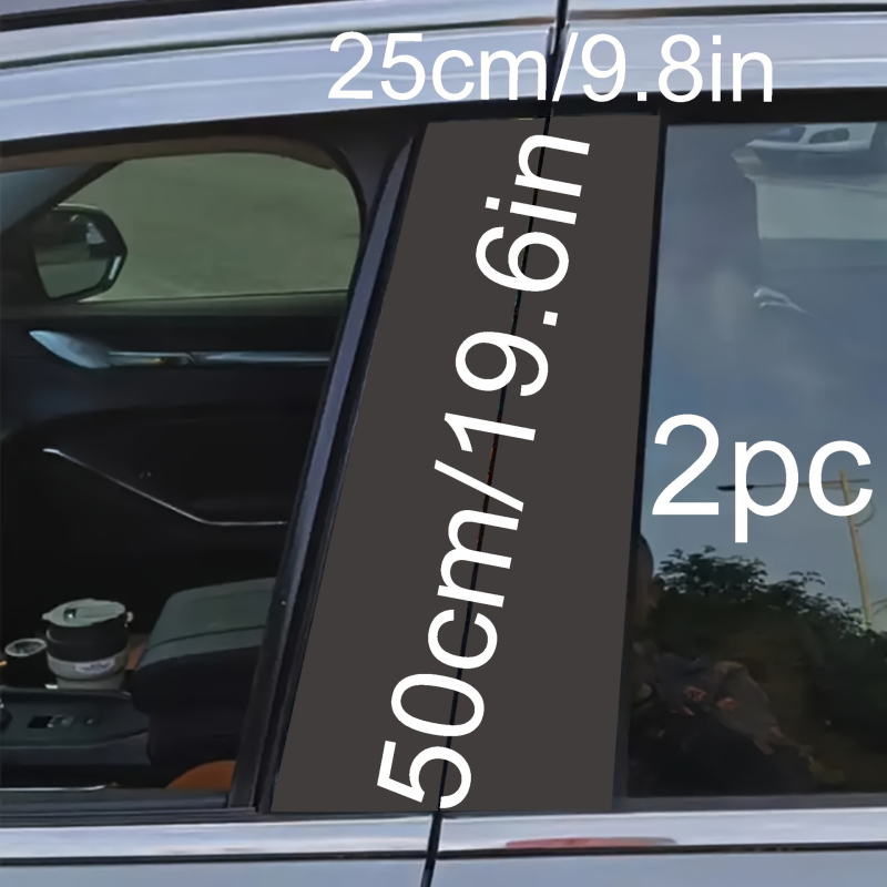 Kaleidi vinila automašīnas durvju stabu uzlīmes, 2 gab., zīmols Kaleidi, bez pielāgošanas, kopējie pikseļi: noklusējums