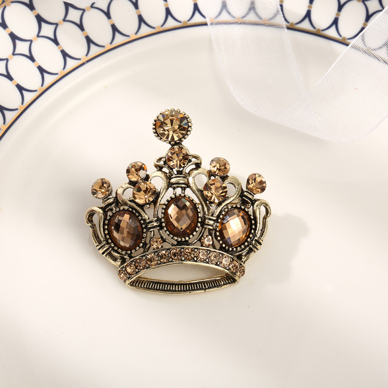 Sagė, lydinys, Meaning prekės ženklas, karūnos stiliaus dizainas, elektroplatinavimo paviršius, moterims dekoratyvinis aksesuaras