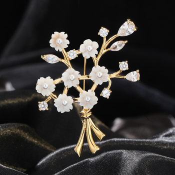 Vario žiedo formos segė su cirkonu, moteriško stiliaus paprasta, Princesės serija