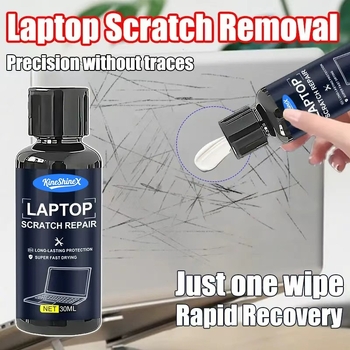 Univerzalni komplet za popravak ogrebotina s nano-polirajućom pastom – uklanja fine ogrebotine i vraća sjaj; PET osnova, ekstrudirana pasta, 40 g; za zaslone prijenosnih računala, telefona i tableta; kineshinex