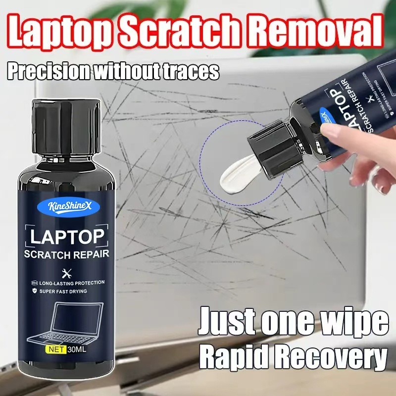 Univerzalni komplet za popravak ogrebotina s nano-polirajućom pastom – uklanja fine ogrebotine i vraća sjaj; PET osnova, ekstrudirana pasta, 40 g; za zaslone prijenosnih računala, telefona i tableta; kineshinex