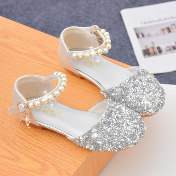 Κοριτσίστικα πριγκιπικά σανδάλια με Velcro, επάνω μέρος από τεχνητό δέρμα, σόλα από τένοντα βοείου, διαπνοή και αντιολισθητικά