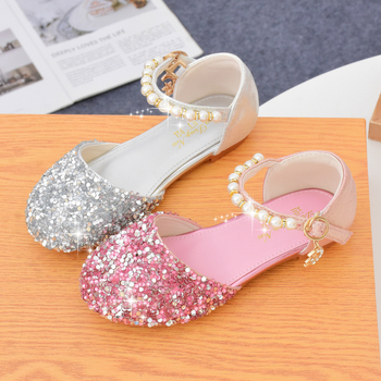 Κοριτσίστικα πριγκιπικά σανδάλια με Velcro, επάνω μέρος από τεχνητό δέρμα, σόλα από τένοντα βοείου, διαπνοή και αντιολισθητικά