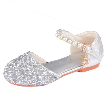 Κοριτσίστικα πριγκιπικά σανδάλια με Velcro, επάνω μέρος από τεχνητό δέρμα, σόλα από τένοντα βοείου, διαπνοή και αντιολισθητικά