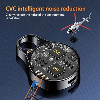 Višenamjenski lančić za ključeve s glasovnim snimanjem i MP3