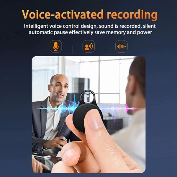 Višenamjenski lančić za ključeve s glasovnim snimanjem i MP3