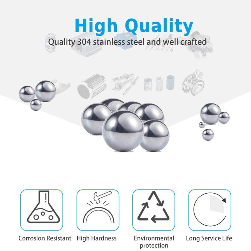 Σετ μεταλλικών χαντρών από ανοξείδωτο ατσάλι 304, 690 τεμάχια, μάρκα Mufeng, εύρος εφαρμογής M1–M10