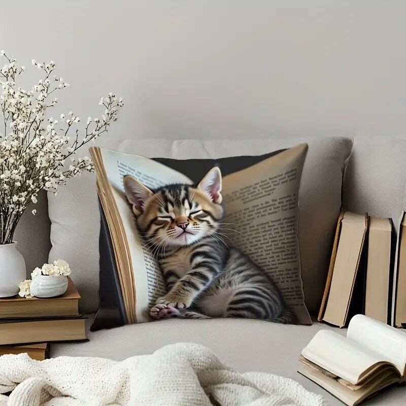 Spilvena pārvalks – Animal sērija, poliesters, Nordic stils, viesistaba