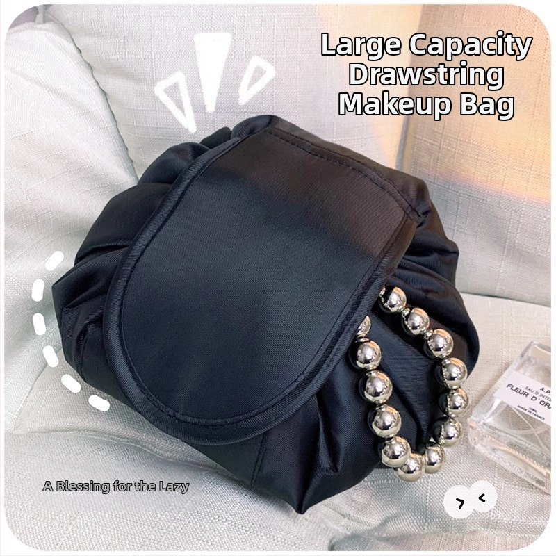 Cestovná kozmetická taška, nepromokavá, ľahká, priedušná, rozšíriteľná, polyesterová podšívka