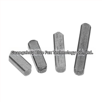 Πλαϊκός κλειδί-βύσμα Type A με δύο κεφαλές και ημικυκλικό άκρο, παράλληλη/τετράγωνη διατομή, GB1096 πρότυπο, μάρκα Blue Fox