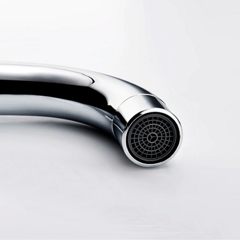 Virtuvės plautuvės maišytuvo su pasukamu korpusu, varinis korpusas, keraminis vožtuvo šerdis, 10 mm įvadas/išvadas, 35 mm vožtuvo sėdynės skersmuo