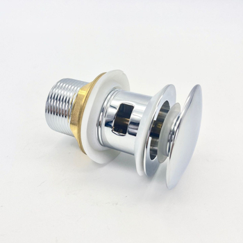 Αποχέτευση νεροχύτη – τύπου bounce, από ανοξείδωτο χάλυβα и κράμα ψευδαργύρου, βρετανικού μορφής, μοντέλο X201, μάρκα Tingba