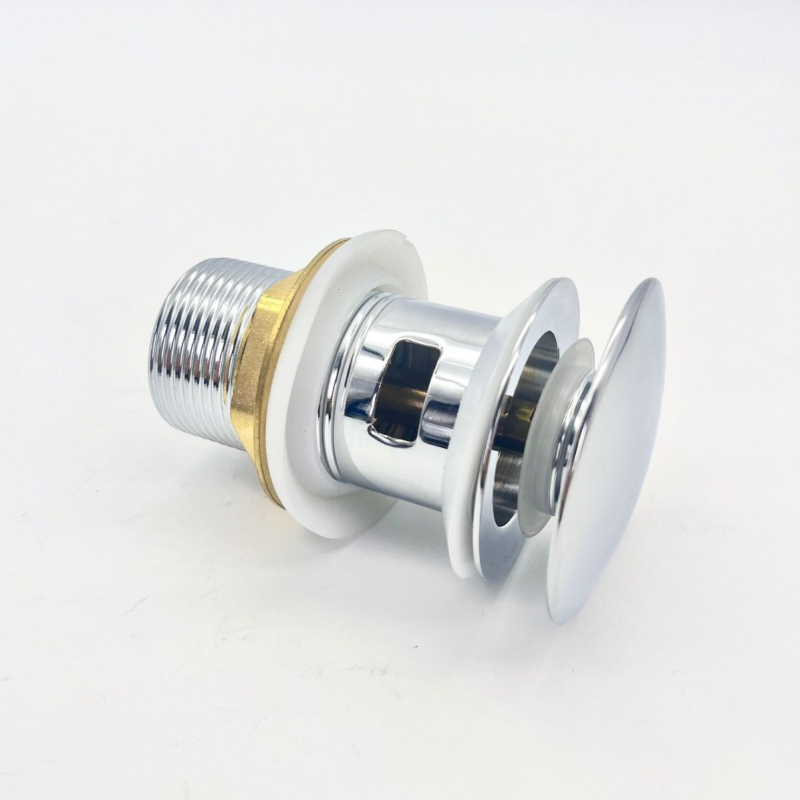 Αποχέτευση νεροχύτη – τύπου bounce, από ανοξείδωτο χάλυβα и κράμα ψευδαργύρου, βρετανικού μορφής, μοντέλο X201, μάρκα Tingba