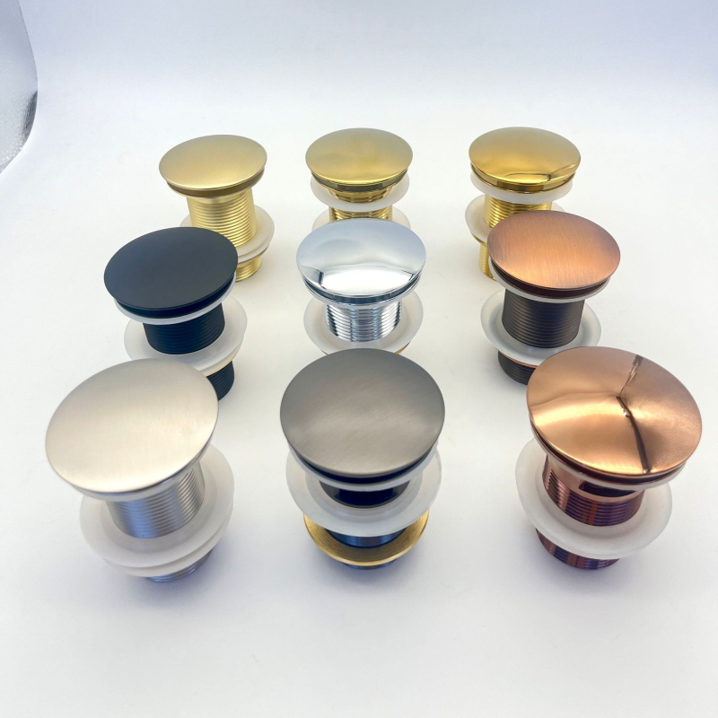 Αποχέτευση νεροχύτη – τύπου bounce, από ανοξείδωτο χάλυβα и κράμα ψευδαργύρου, βρετανικού μορφής, μοντέλο X201, μάρκα Tingba