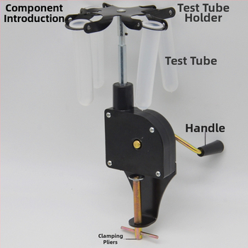 Συσκευή φυγοκέντρωσης για καθίζηση, χειροκίνητη, μοντέλο J02071, εκπαιδευτικό εργαλείο φυσικής, Liuxin