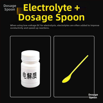 Hofmann υδατικής ηλεκτρολύσεως δοκιμαστικό σύστημα – Παραγωγή υδρογόνου και οξυγόνου, Εκπαιδευτική συσκευή χημείας, Τροφοδοσία ηλεκτρολύτη