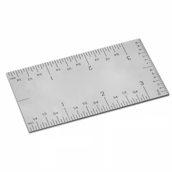 Χάρακας με τετράγωνη άκρη - Μάρκα: Purchase right