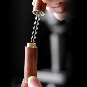 WDT μίνι βελόνα κατανομής καφέ σε σκόνη — Ανοξείδωτο ατσάλι, χειροποίητο, υψηλής ποιότητας, KOFFR