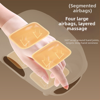 Масажор за ръка - Безжично USB захранване, мулти-режими, автоматично месене, мулти-точков масаж