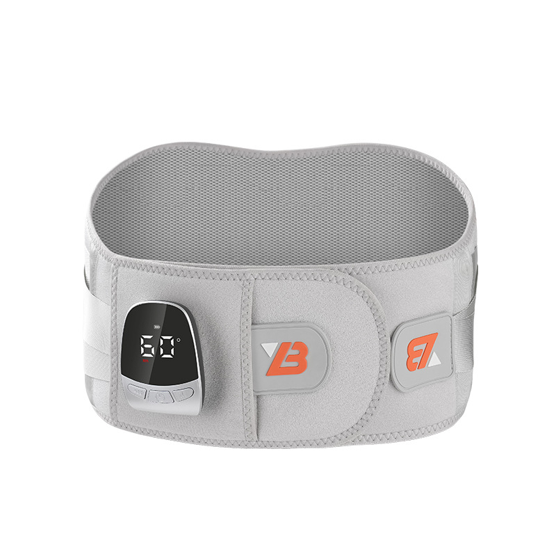 Έξυπνη ζώνη μασάζ μέσης με ασύρματες δονήσεις και θέρμανση, σταθερή θερμοκρασία με ατσάλινο πλάκα υποστήριξης, μοντέλο LXT-521