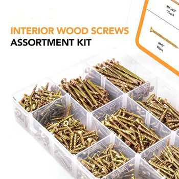 Σετ βιδών αυτοτρύπαντων με επίπεδη κεφαλή Phillips για γυψοσανίδες, ξύλο και μοριοσανίδες (Χαλύβας άνθρακα, γαλβανισμένες, YB846-76, Τάξη 4.8)