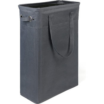 Salokāms veļas grozs no Oxford auduma, paredzēts netīrām drēbēm uzglabāšanai, influencer stila dizains